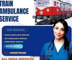 Medilift Train Ambulance Service in Raipur