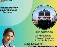 Book now Falcon Emergency Train Ambulance in Nagpur