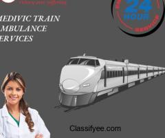 Medivic Aviation Train Ambulance Service in Lucknow