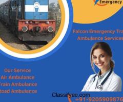 Falcon Emergency Train Ambulance Services in Dibrugarh