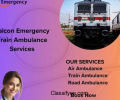 Contact Falcon Emergency Train Ambulance Service in Patna