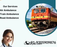 Falcon Emergency Train Ambulance service in Hyderabad