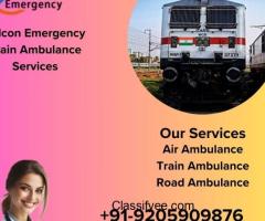 Falcon Emergency Train Ambulance in Patna