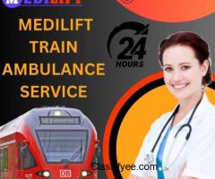 Medilift Train Ambulance in Ranchi Assures Patients Are