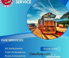 Use MPM Train Ambulance Service in Jamshedpur with High-tech