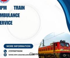 Transfer is offered by MPM Train Ambulance in Siliguri