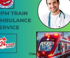 Book Now MPM Train Ambulance Services In Allahabad with