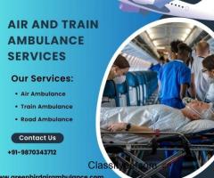 Greenbird Air and Train Ambulance Service in Siliguri