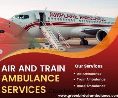 Greenbird Air and Train Ambulance Service in Indore