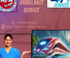 MPM Train Ambulance in Dibrugarh Arrange High-Quality