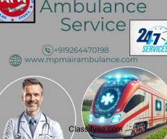 Comfort with MPM Train Ambulance in Jabalpur