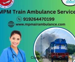 Medical Transfer with MPM Train Ambulance in Raipur