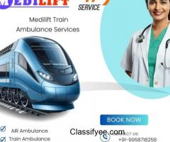 Use Medilift Train Ambulance in Ranchi