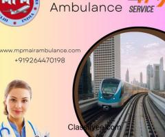 Train Ambulance Services Lucknow in for shifting