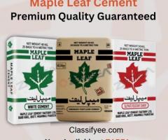 Maple Leaf Cement (OPC, White) | Zarea Limited