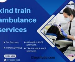 King Train Ambulance Service in Mumbai is always the patient