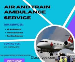 Greenbird Air Ambulance Service in Patna