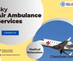 Sky Air Ambulance Service in Patna