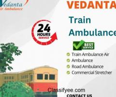 Vedanta Train Ambulance Service in Hyderabad