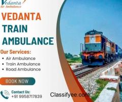 Vedanta Train Ambulance Service in Dibrugarh