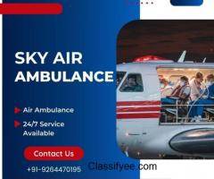 Sky Air Ambulance Service in Patna