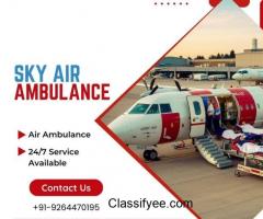 Sky Air Ambulance Service in Patna