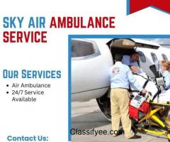 Sky Air Ambulance Service in Patna