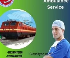 MPM Train Ambulance Service In Siliguri  ICU Setup