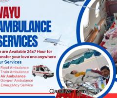 Vayu Air Ambulance Services in Patna - Get Perfect Care