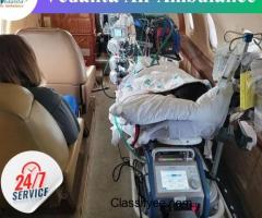 Air Ambulance in Kolkata with Top-class Medical Care