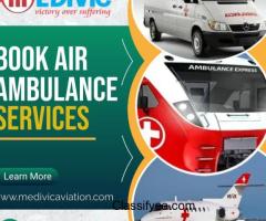 Use Top-Level Medivic Aviation Train Ambulance in Raipur