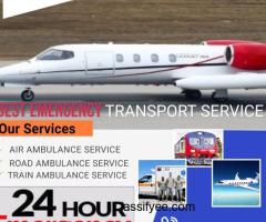 Take Medivic Aviation Train Ambulance Service in Guwahati