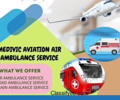 Avail of Medivic Aviation Train Ambulance from Kolkata